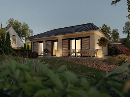 Bungalow-78-Garten-Abend